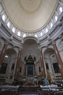 Images Dated 4th June 2008: Dome of the Carmelite Church, Valletta, Malta, Europe