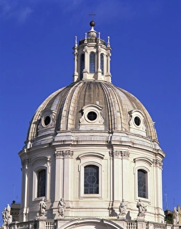 Forum Prints: The dome at the Forum in Rome, Lazio, Italy, Europe