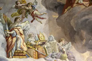 Dome fresco by Johann Michael Rottmayr, Karlskirche (St