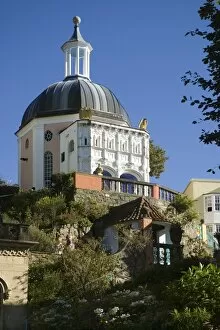 Images Dated 11th October 2010: Dome Gallery, Portmeirion, Gwynedd, Wales, United Kingdom, Europe