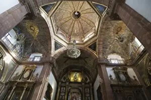 Images Dated 18th April 2008: Dome of La Parroquia, San Miguel de Allende (San Miguel), Guanajuato State