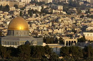 Images Dated 18th August 2007: The Dome of the Rock, Jerusalem, Israel, Middle East