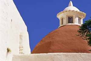 Ibiza Prints: Dome of Sant Eulalia Christian church