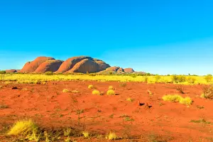 Northern Territory Prints: The domed rock formations of Kata Tjuta (Mount Olgas) in Uluru-Kata Tjuta National Park