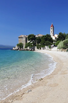 Brac Island Prints: Dominican monastery, Bol, Brac Island, Dalmatia, Croatia, Europe