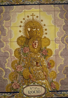 Mary Prints: Donana, El Rocio, Seville, Andalucia, Spain, Europe