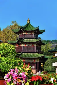 Gardening Prints: Dongling Monastery, Jiujiang City, Jiangxi Province, China