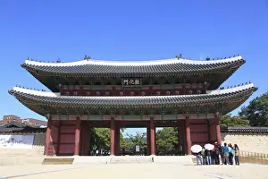 Changdeokgung Prints: Donhwamun Gate, Changdeokgung Palace (Palace of Illustrious Virtue)