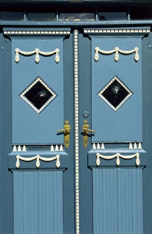 Aero Prints: Door, Aeroskobing, Aero, Denmark, Scandinavia, Europe