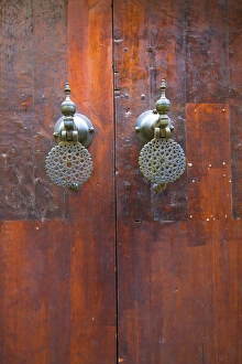 Closed Prints: Door, Fez, Morocco, North Africa, Africa