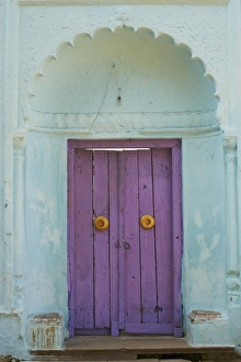 Closed Prints: Door, Murshidabad, former capital of Bengal, West Bengal, India, Asia