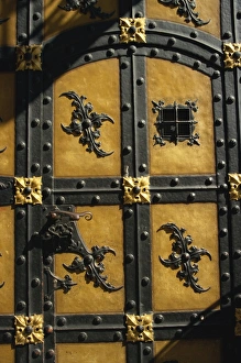 Door to Neues Rathaus, Munich, Bavaria, Germany, Europe
