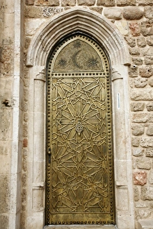 Door detail at Old Jaffa, Tel Aviv, Israel, Middle East