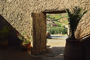 Door Way Prints: Doorway, near Tahnaout, High Atlas, Morocco, North Africa, Africa