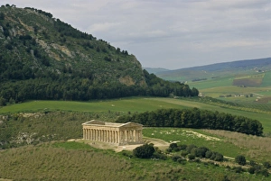 Segesta Prints: Doric Temple of Segesta dating from 430 BC