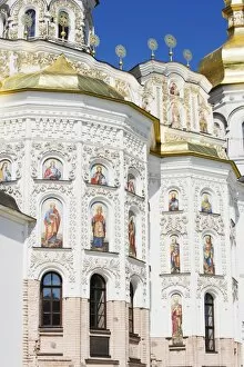 Images Dated 10th June 2009: Dormition Cathedral (Uspensky Sobor), The Lavra, UNESCO World Heritage Site