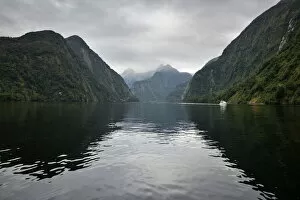 Misty Collection: Doubtful Sound, Fiordland National Park, UNESCO World Heritage Site, South Island, New Zealand