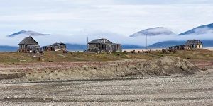 Doubtful Village, Wrangel Island, UNESCO World Heritage Site, Chuckchi Sea, Russian Far East, Russia, Europe