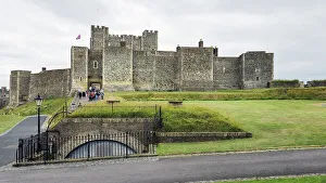 Castle Grounds Prints: Dover Castle, Dover, Kent, England, United Kingdom, Europe