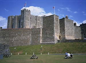 Dover Prints: Dover Castle, Kent, England, United Kingdom, Europe