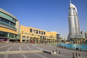 Downtown Dubai district, Dubai Mall, The Address Tower and Souk Al Bahar