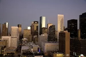 Images Dated 20th October 2008: Downtown Houston, Texas, United States of America, North America