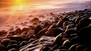 Capture Prints: dramatic coastline with rocks of Madeira, Portugal