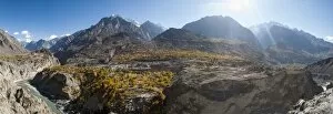 Dramatic Himalayan mountains in the Skardu valley, Gilgit-Baltistan, Pakistan, Asia