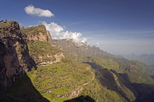 Dramatic mountain scenery from the area around Geech, UNESCO World Heritage Site