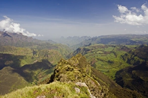 Dramatic mountain scenery from the area around Geech, UNESCO World Heritage Site