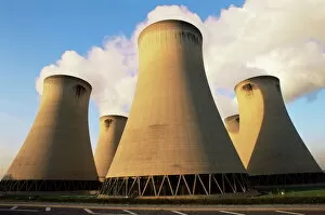 Images Dated 22nd January 2000: Drax coal fired power station, North Yorkshire, England, United Kingdom, Europe