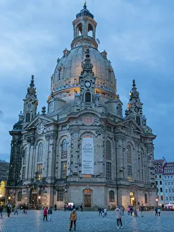 Saxony Prints: The Dresden Frauenkirche (Church of Our Lady)