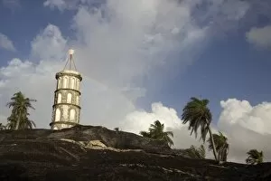 The Dreyfus tower in Kuru, French Guiana, South America