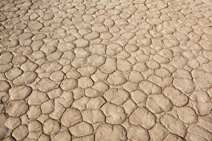 Textured Prints: Dried mud, Dead Vlei, Namib Desert, Namibia, April 2013
