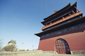 Images Dated 24th January 2008: The Drum Tower, a later Ming dynasty version originally built in 1273 marking the centre of