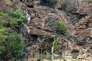 Purity Collection: Dry Binga waterfalls, Kwanza Sul, Angola, Africa
