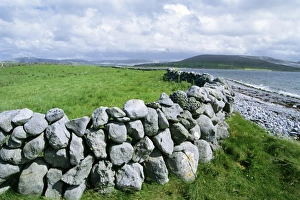 County Clare Prints: Dry stone wall