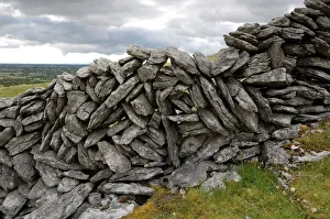 Rural Location Prints: Dry stone wall on The Burren
