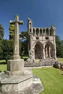Dryburgh Abbey, near St. Boswells, Borders, Scotland, United Kingdom, Europe