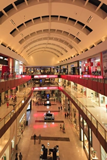 Consumerism Prints: Dubai Mall, the worlds biggest, Dubai, United Arab Emirates, Middle East