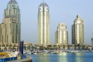 Images Dated 4th June 2006: Dubai Marina, Dubai, United Arab Emirates, Middle East