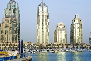Images Dated 4th June 2006: Dubai Marina, Dubai, United Arab Emirates, Middle East