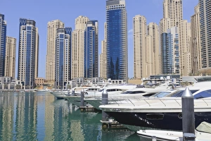 Dubai Marina, Dubai, United Arab Emirates, Middle East