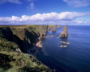 Head Land Prints: Duncansby Head sea stacks