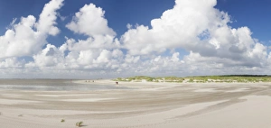 Eiderstedt Peninsula Prints: Dunes at a beach, Sankt Peter Ording
