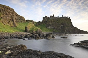 Irish Culture Gallery: Dunluce Castle, County Antrim, Ulster, Northern Ireland, United Kingdom, Europe