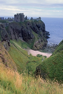 Dunnotar Castle dating from the 14th century