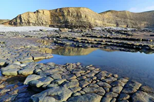 Dunraven Bay (Southerndown Beach), Glamorgan Heritage Coast, Wales, United Kingdom, Europe