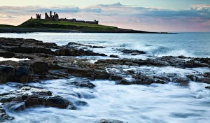 Atmosphere Prints: Dunstanburgh Castle, Northumberland, England, United Kingdom, Europe