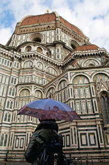 Images Dated 18th January 2009: Duomo (Cathedral), Florence (Firenze), UNESCO World Heritage Site, Tuscany